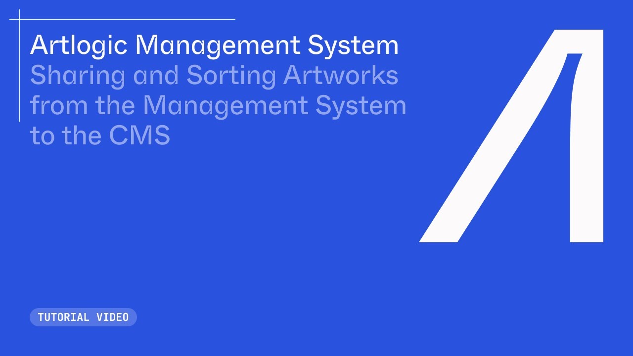 Going live with your Artlogic website